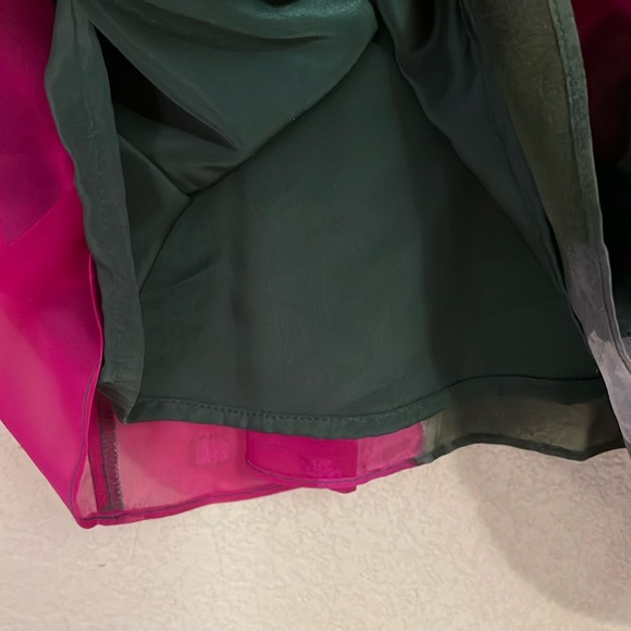 NEW Trina Turk SILK Floral Print V-Neck Shift Dress • 2 - Picture 8 of 9